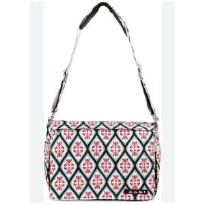 Ju Ju Be BFF Messenger Diaper Bag Dreamy Diamonds Crossbody